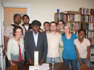 James Alan McPherson and students (T.D. Williams)